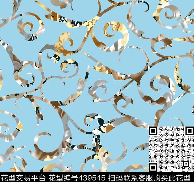 潮流抽象大气传统印花华亿平台下载（图片编号: 439545） - 瓦栏（Walan）
