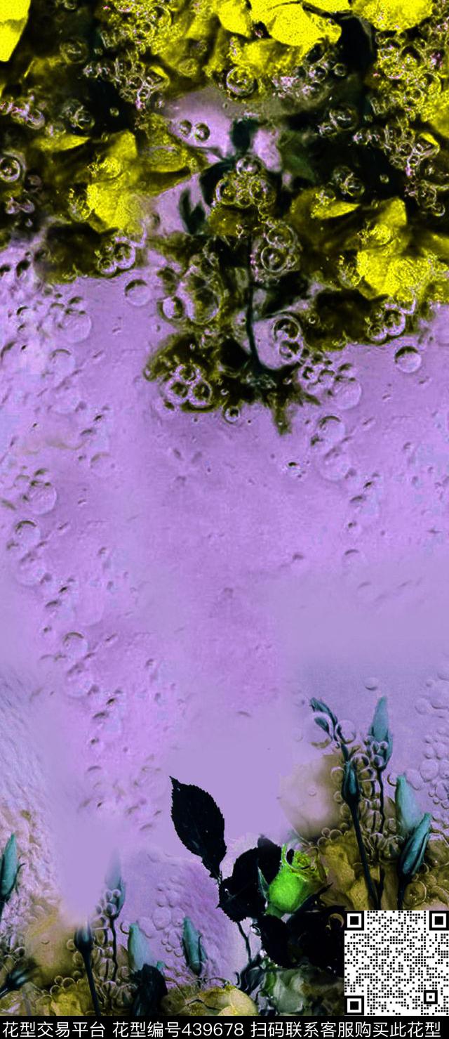 定位花卉水数码印花华亿平台下载（图片编号: 439678） - 瓦栏（Walan）
