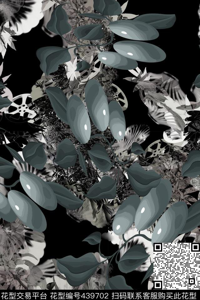 狼嚎时尚风趣数码印花华亿平台下载（图片编号: 439702） - 瓦栏（Walan）