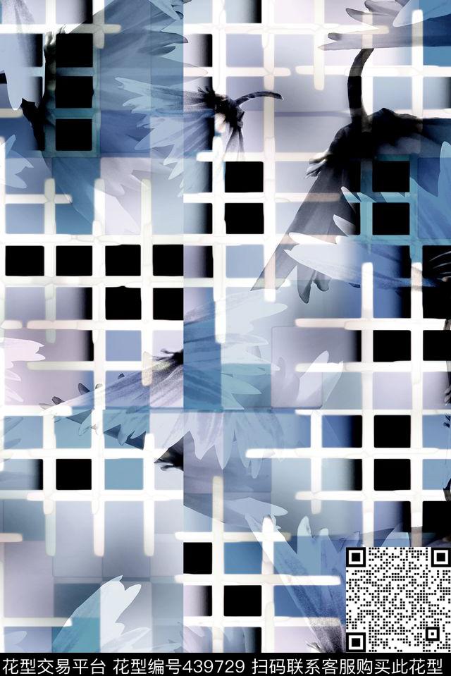 男装楚翔抽象数码印花华亿平台下载（图片编号: 439729） - 瓦栏（Walan）