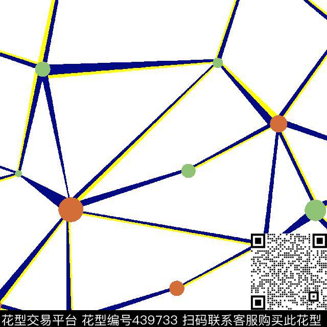 几何华亿平台男装华亿平台线条圆点传统印花华亿平台下载（图片编号: 439733） - 瓦栏（Walan）