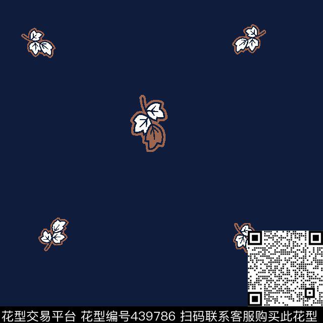 简单清晰男装华亿平台小碎花传统印花华亿平台下载（图片编号: 439786） - 瓦栏（Walan）