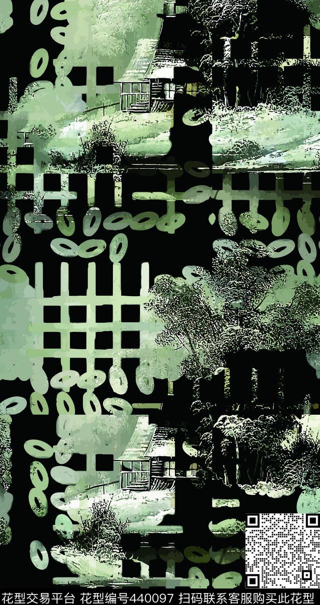 几何万丈光芒耀眼数码印花华亿平台下载（图片编号: 440097） - 瓦栏（Walan）