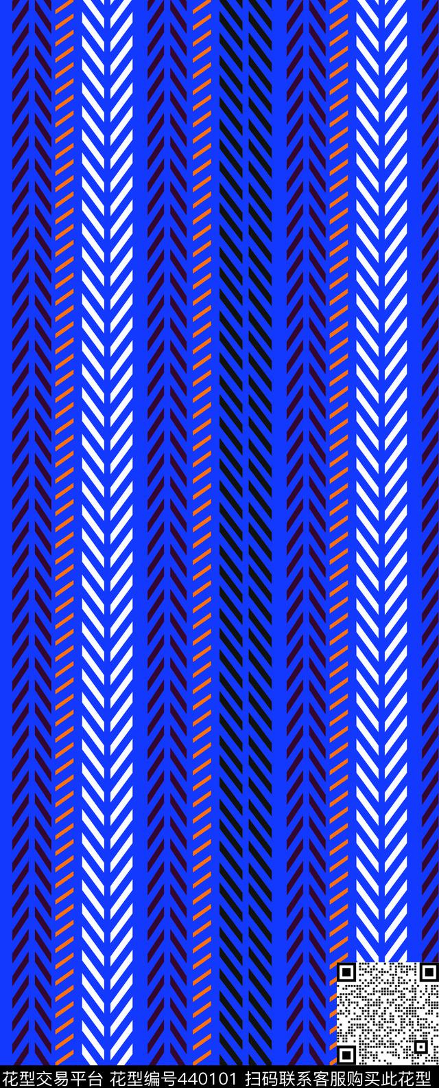 几何抽象公路标示格子传统印花华亿平台下载（图片编号: 440101） - 瓦栏（Walan）