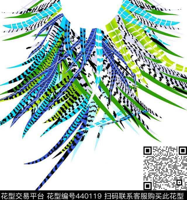 休闲清新分色传统印花华亿平台下载（图片编号: 440119） - 瓦栏（Walan）