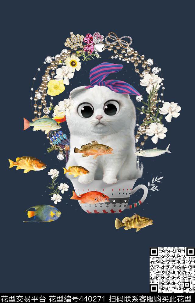 3D立体定位动物数码印花华亿平台下载（图片编号: 440271） - 瓦栏（Walan）