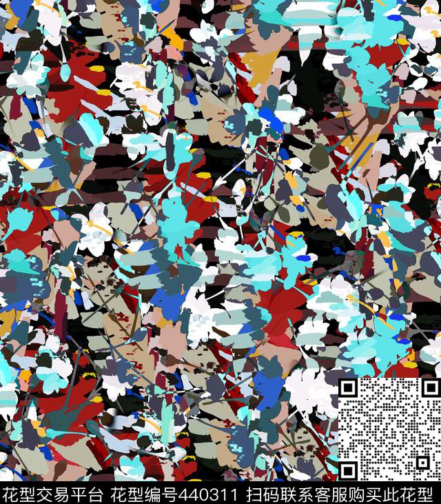 潮流复古夹克华亿平台数码印花华亿平台下载（图片编号: 440311） - 瓦栏（Walan）