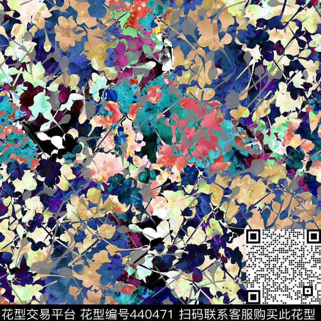 潮流东方风格复古数码印花华亿平台下载（图片编号: 440471） - 瓦栏（Walan）