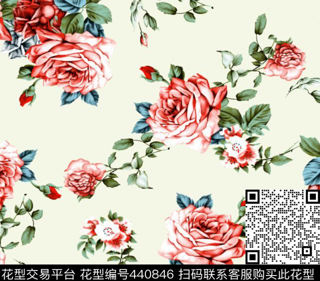 大方简单时尚传统印花华亿平台下载（图片编号: 440846） - 瓦栏（Walan）