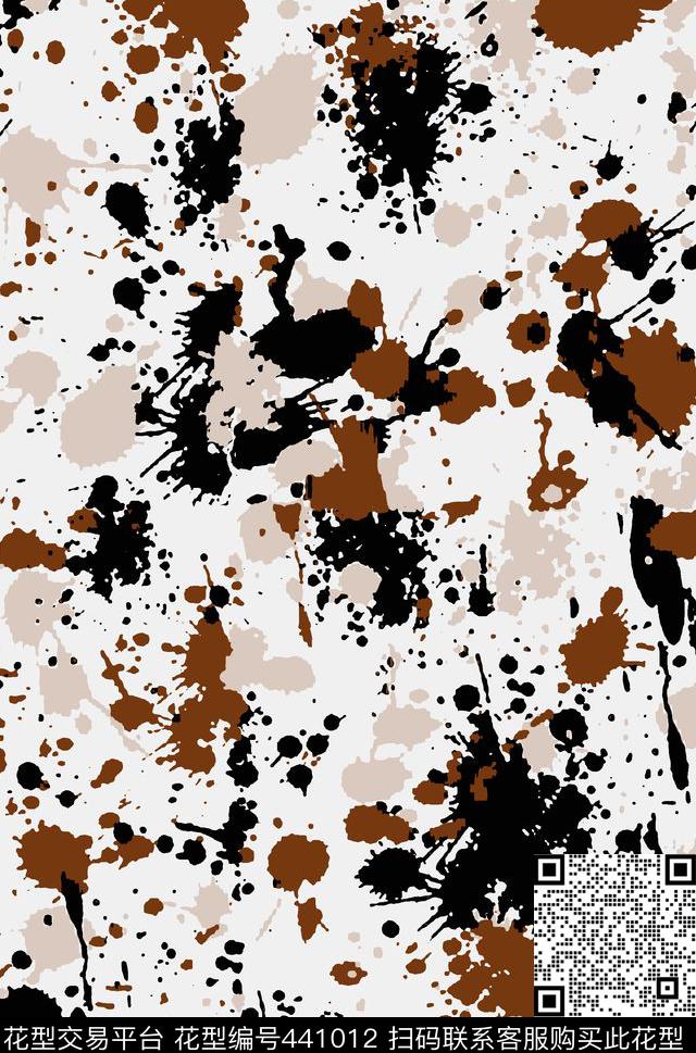 油墨喷漆泼洒传统印花华亿平台下载（图片编号: 441012） - 瓦栏（Walan）