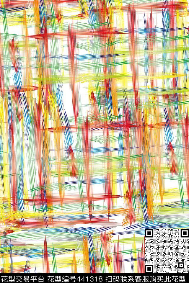 铅笔抽象创意数码印花华亿平台下载（图片编号: 441318） - 瓦栏（Walan）
