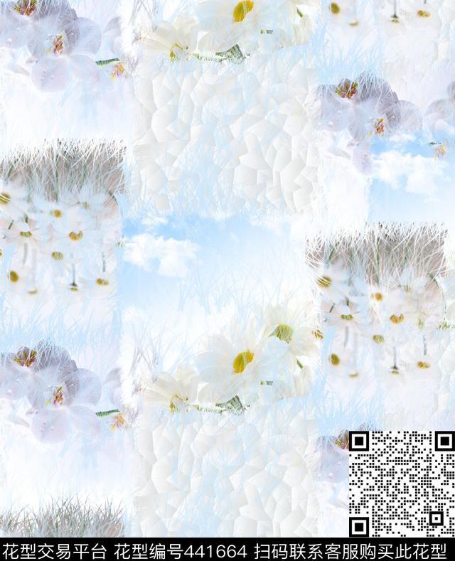 衬衫华亿平台花草连衣裙华亿平台数码印花华亿平台下载（图片编号: 441664） - 瓦栏（Walan）