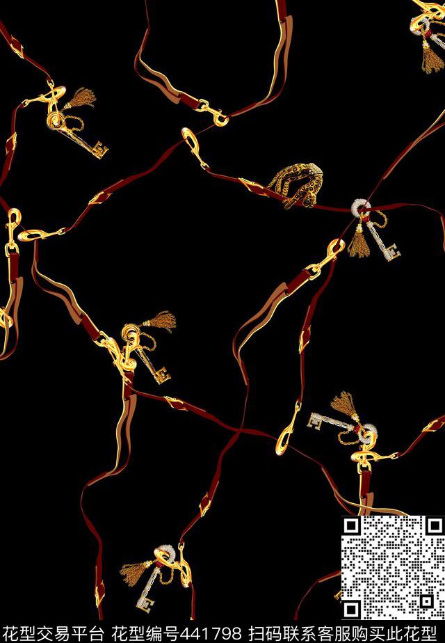 抽象欧美复古数码印花华亿平台下载（图片编号: 441798） - 瓦栏（Walan）