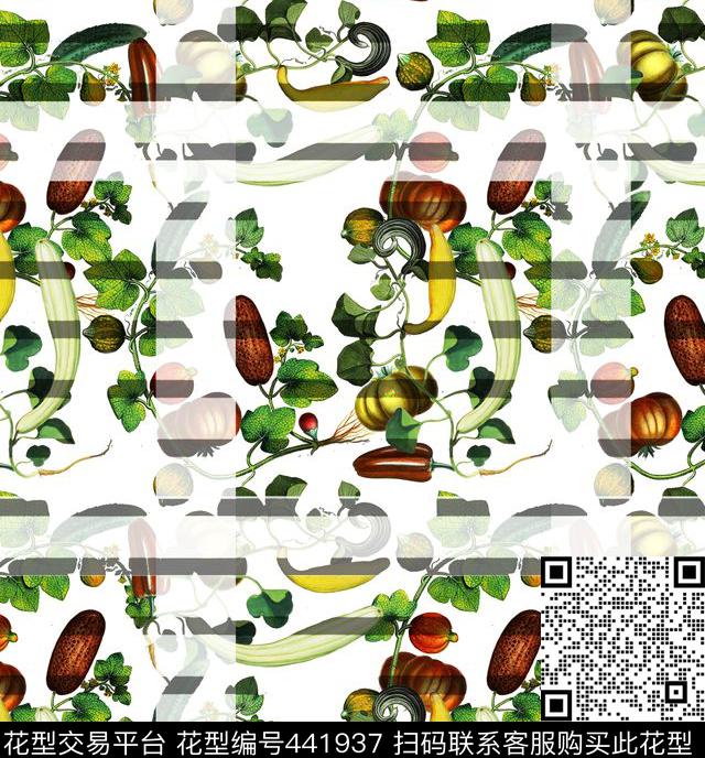 几何条纹流行时尚大牌男女装数码印花华亿平台下载（图片编号: 441937） - 瓦栏（Walan）