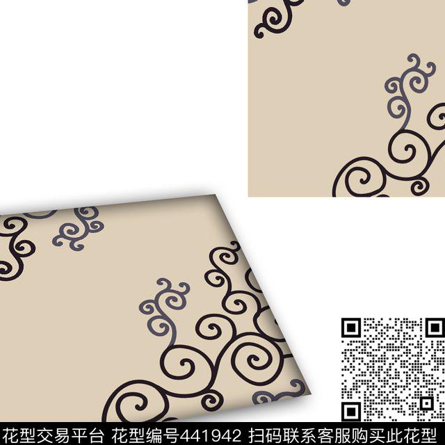 rug被单图案花卉图案传统印花华亿平台下载（图片编号: 441942） - 瓦栏（Walan）