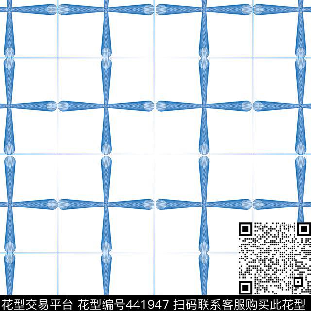 立体格子时尚简约传统印花华亿平台下载（图片编号: 441947） - 瓦栏（Walan）