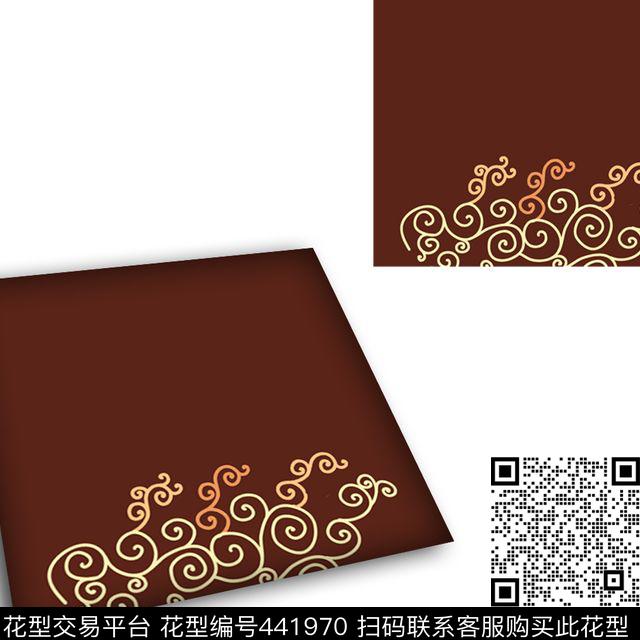 花卉图案rug被单图案数码印花华亿平台下载（图片编号: 441970） - 瓦栏（Walan）