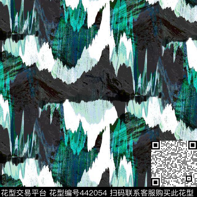 欧美迷彩地质迷彩数码印花华亿平台下载（图片编号: 442054） - 瓦栏（Walan）