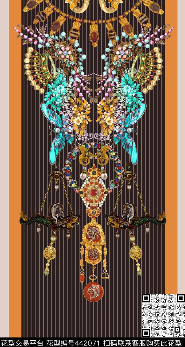 定位时尚珠宝数码印花华亿平台下载（图片编号: 442071） - 瓦栏（Walan）