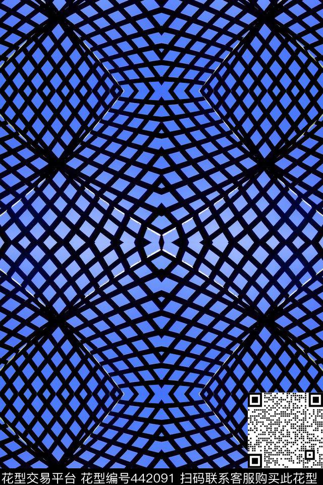 几何格纹男装传统印花华亿平台下载（图片编号: 442091） - 瓦栏（Walan）