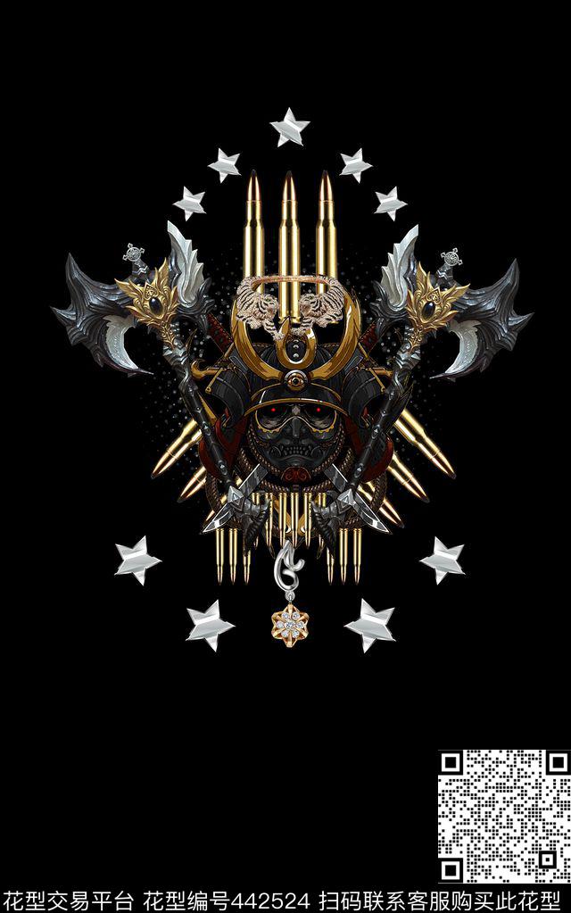 定位纪梵希金属武士数码印花华亿平台下载（图片编号: 442524） - 瓦栏（Walan）