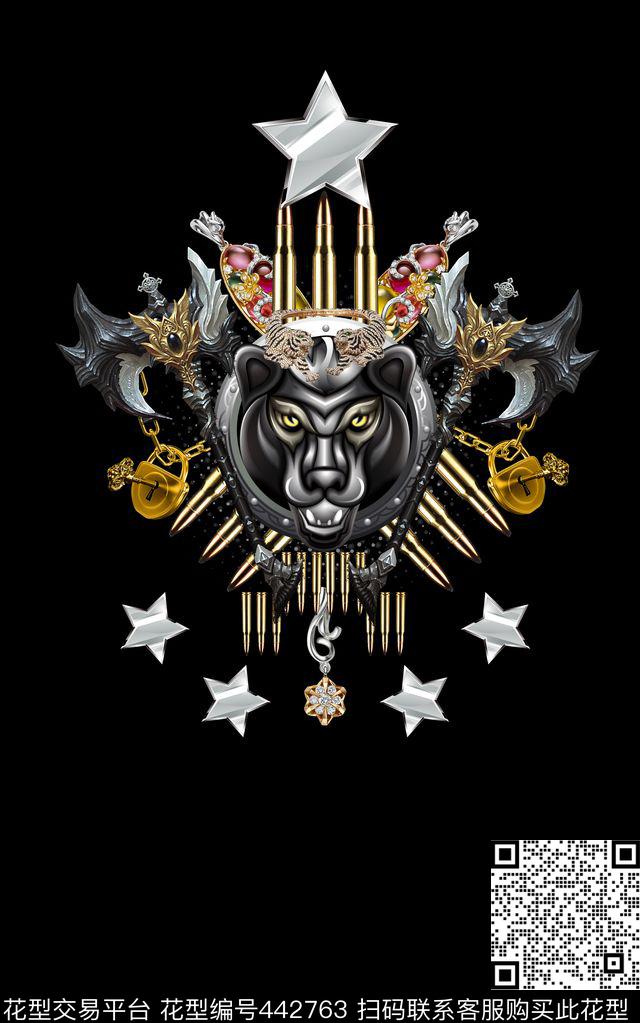 定位个性男装金属数码印花华亿平台下载（图片编号: 442763） - 瓦栏（Walan）