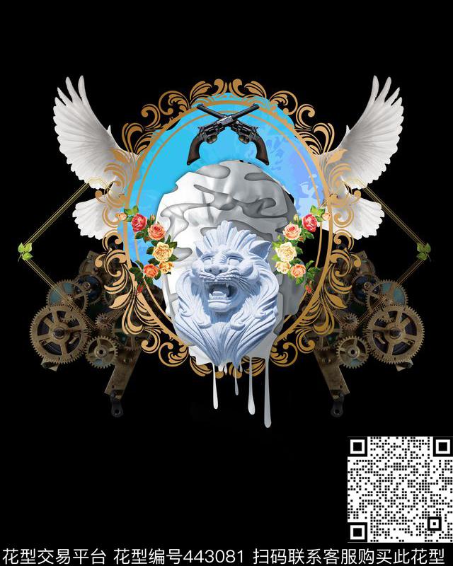 givenchyt恤华亿平台潮流数码印花华亿平台下载（图片编号: 443081） - 瓦栏（Walan）