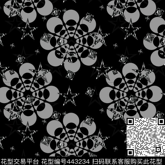 简约几何传统印花华亿平台下载（图片编号: 443234） - 瓦栏（Walan）