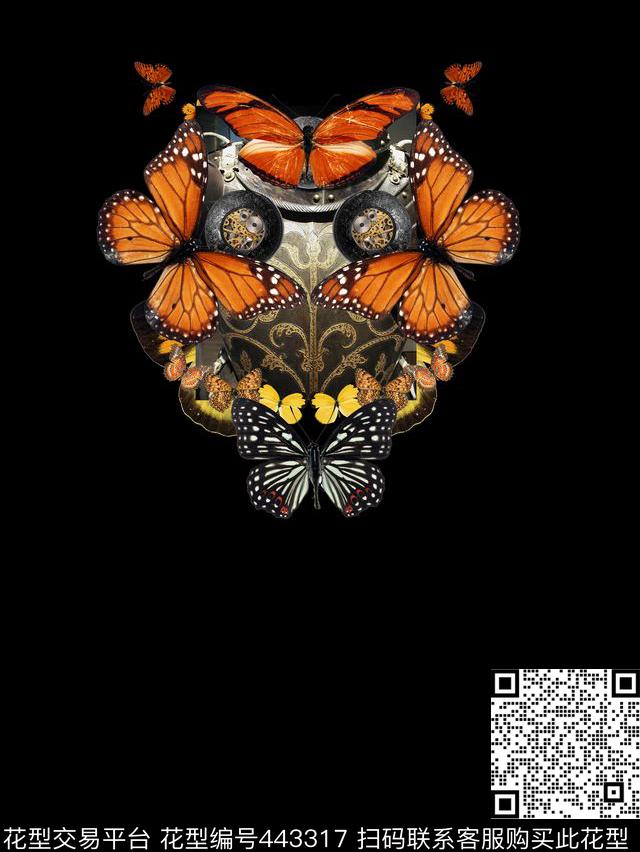 Givenchyt恤华亿平台潮流数码印花华亿平台下载（图片编号: 443317） - 瓦栏（Walan）