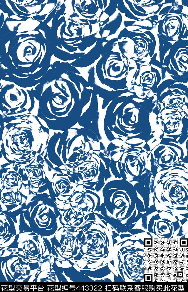 墨迹创意机理传统印花华亿平台下载（图片编号: 443322） - 瓦栏（Walan）