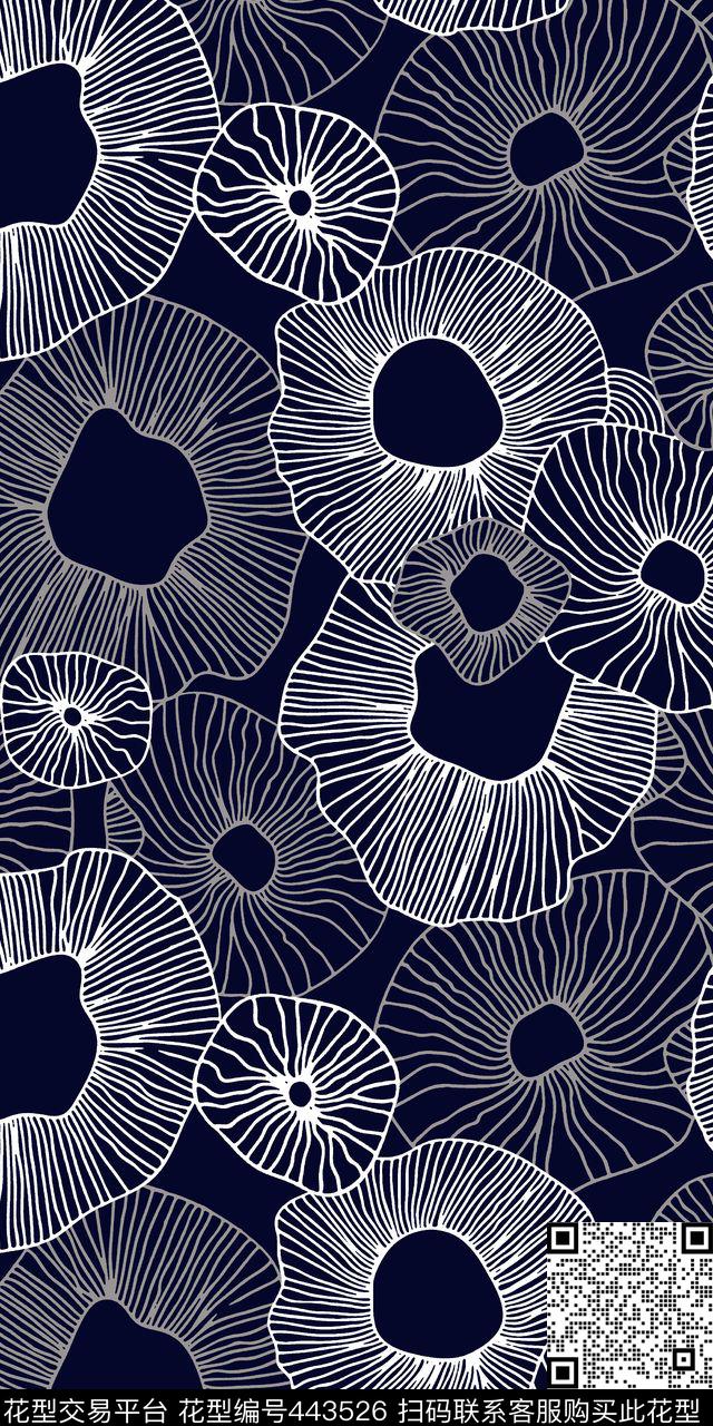 休闲简约矢量图案环形花纹矢量图案传统印花华亿平台下载（图片编号: 443526） - 瓦栏（Walan）