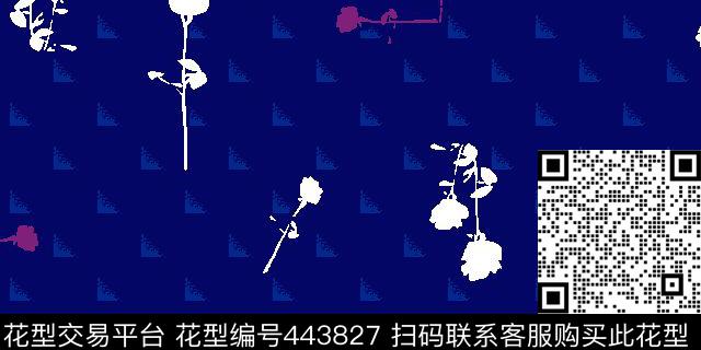 男装衬衫几何三角树枝花卉传统印花华亿平台下载（图片编号: 443827） - 瓦栏（Walan）