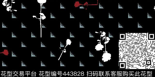 男装衬衫几何三角树枝花卉传统印花华亿平台下载（图片编号: 443828） - 瓦栏（Walan）