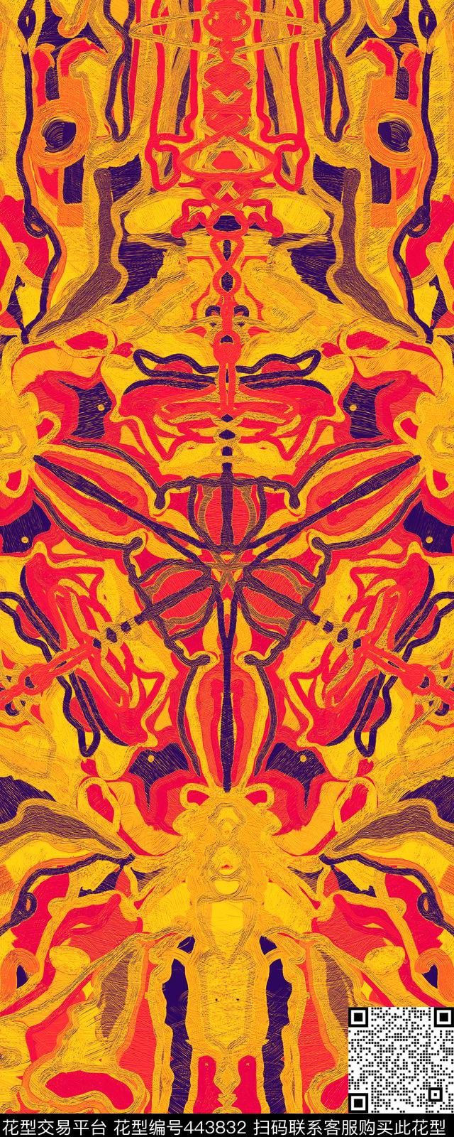 肌理数码印花华亿平台下载（图片编号: 443832） - 瓦栏（Walan）