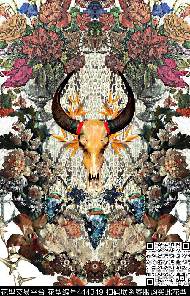 潮流创意时尚定位数码印花华亿平台下载（图片编号: 444349） - 瓦栏（Walan）