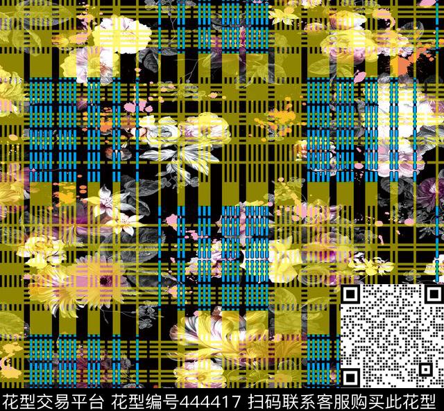 几何暗花线条数码印花华亿平台下载（图片编号: 444417） - 瓦栏（Walan）