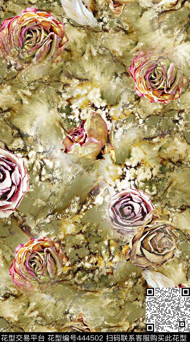 复古泛黄背景数码印花华亿平台下载（图片编号: 444502） - 瓦栏（Walan）