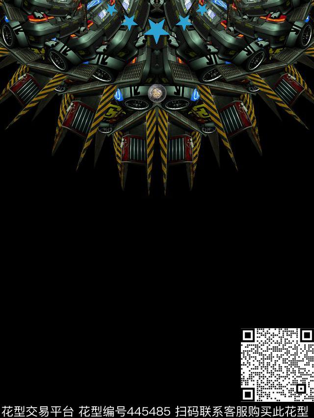 Givenchyt恤华亿平台潮流数码印花华亿平台下载（图片编号: 445485） - 瓦栏（Walan）