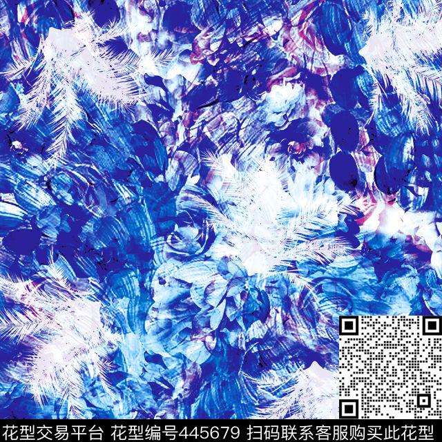 花朵底纹欧美MAX-女装数码印花华亿平台下载（图片编号: 445679） - 瓦栏（Walan）