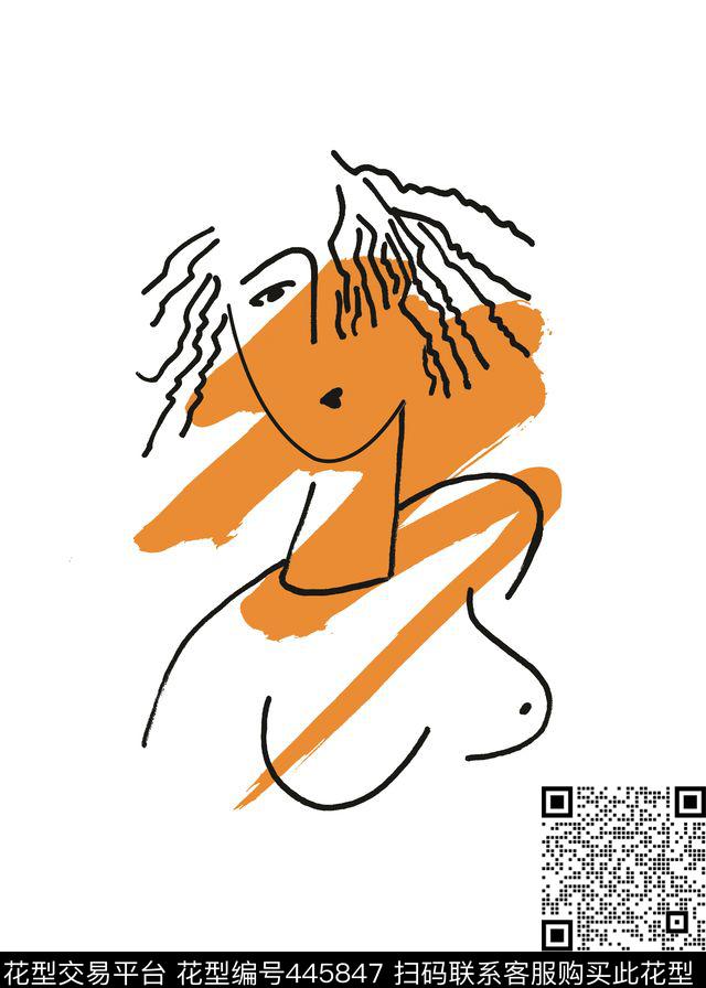 流行现代主义抽象传统印花华亿平台下载（图片编号: 445847） - 瓦栏（Walan）