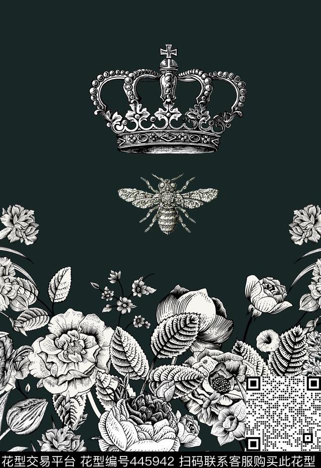 Dolce&Gabbana杜嘉班纳复古花卉传统印花华亿平台下载（图片编号: 445942） - 瓦栏（Walan）