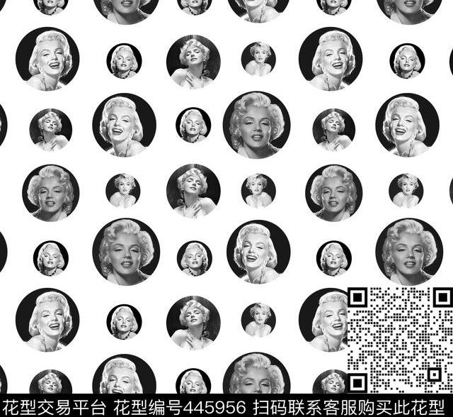 时尚意大利D&G小波点数码印花华亿平台下载（图片编号: 445956） - 瓦栏（Walan）