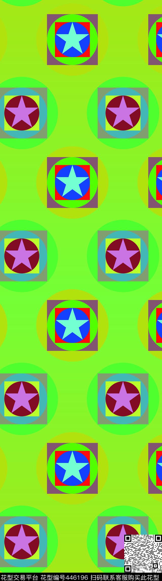 几何发给五角形正方形传统印花华亿平台下载（图片编号: 446196） - 瓦栏（Walan）