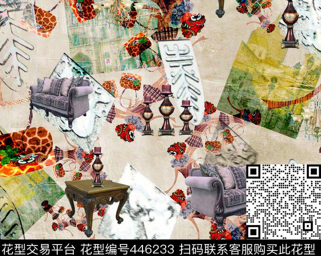 速写孙悟空盾牌数码印花华亿平台下载（图片编号: 446233） - 瓦栏（Walan）