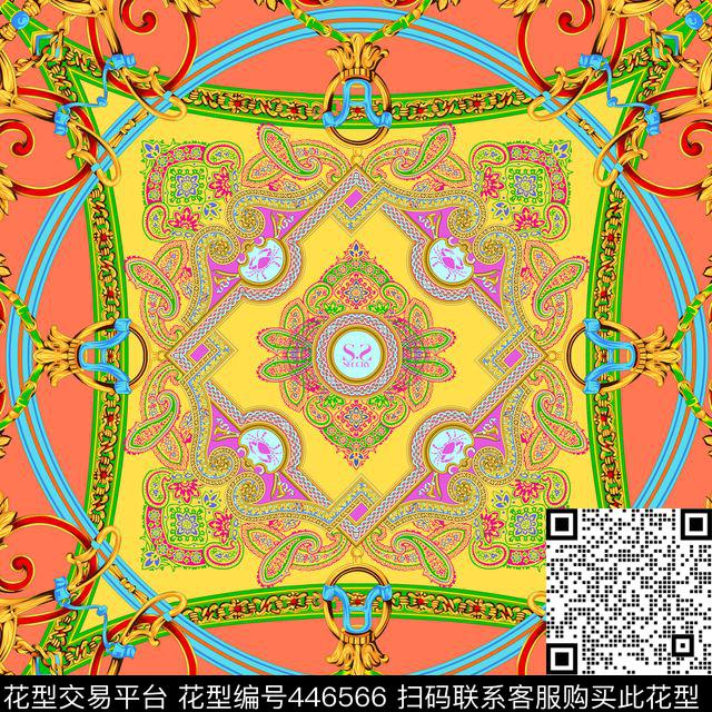 大牌星座民族数码印花华亿平台下载（图片编号: 446566） - 瓦栏（Walan）