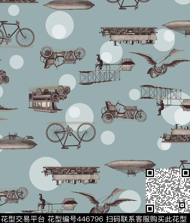 流行时尚男装男装T恤卫衣外套传统印花华亿平台下载（图片编号: 446796） - 瓦栏（Walan）