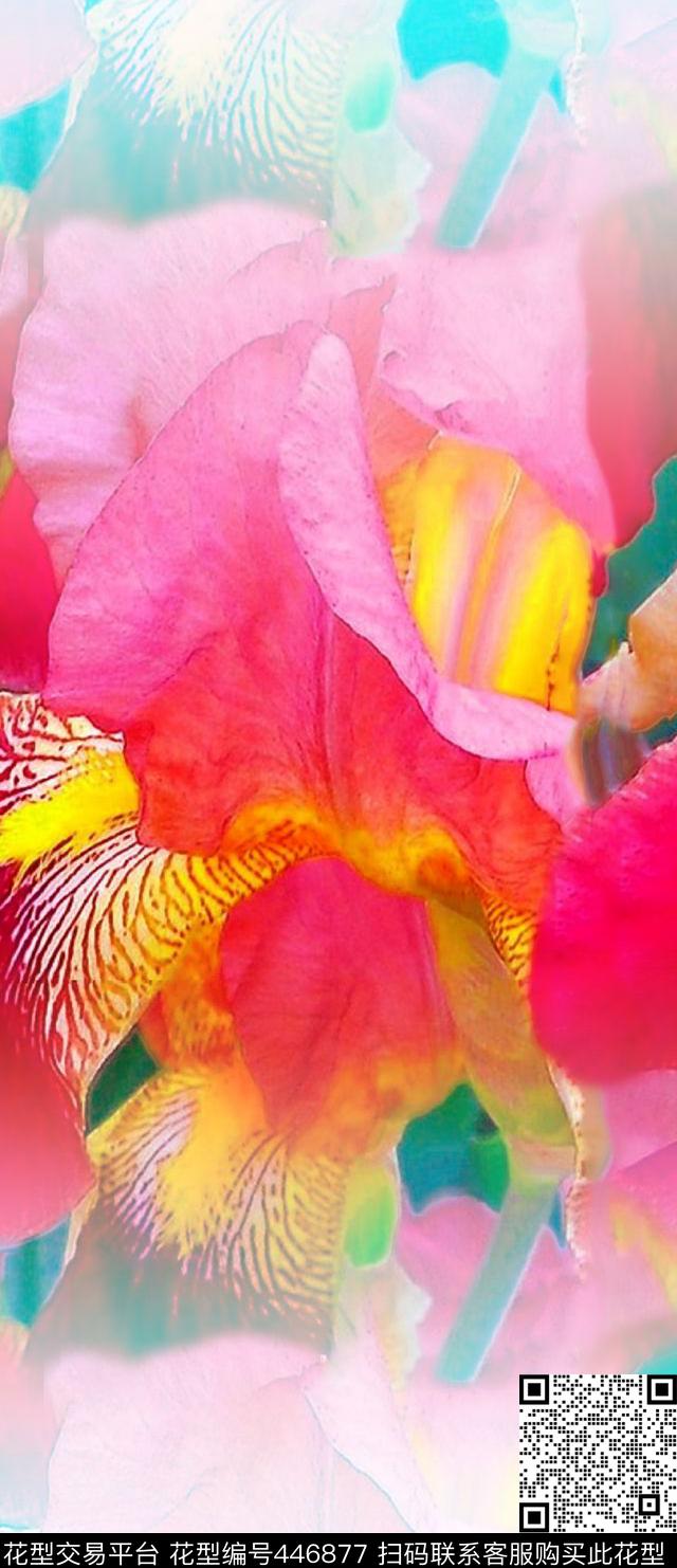 定位马来风格花卉数码数码印花华亿平台下载（图片编号: 446877） - 瓦栏（Walan）