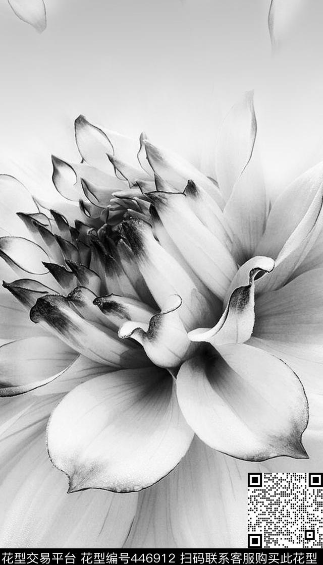 时尚定位花卉传统印花华亿平台下载（图片编号: 446912） - 瓦栏（Walan）