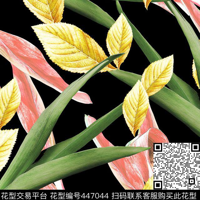 长花华亿平台绘花数码印花华亿平台下载（图片编号: 447044） - 瓦栏（Walan）