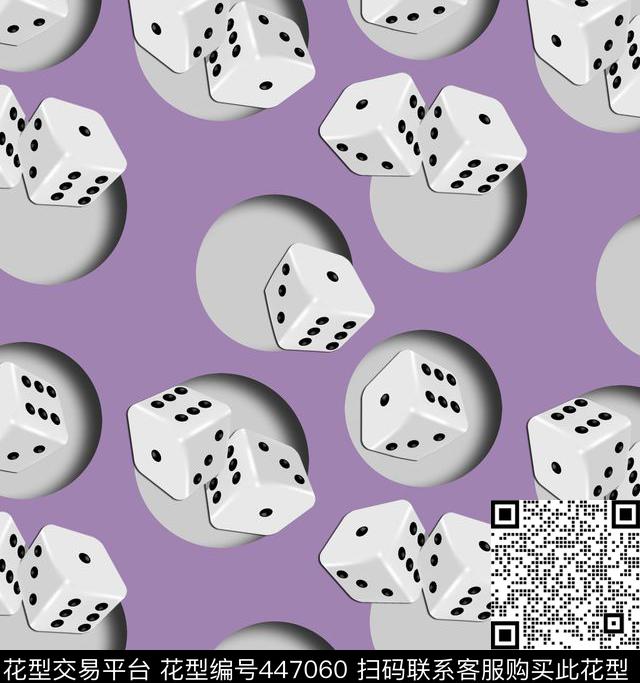 流行时尚大波点创意传统印花华亿平台下载（图片编号: 447060） - 瓦栏（Walan）